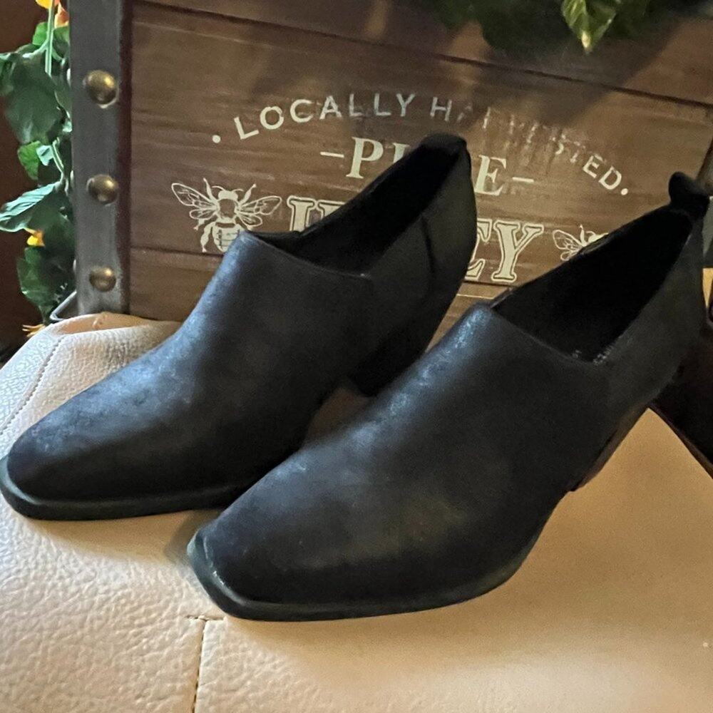 Chinese Laundry Gini Black Ankle Boots Sz 7 1/2